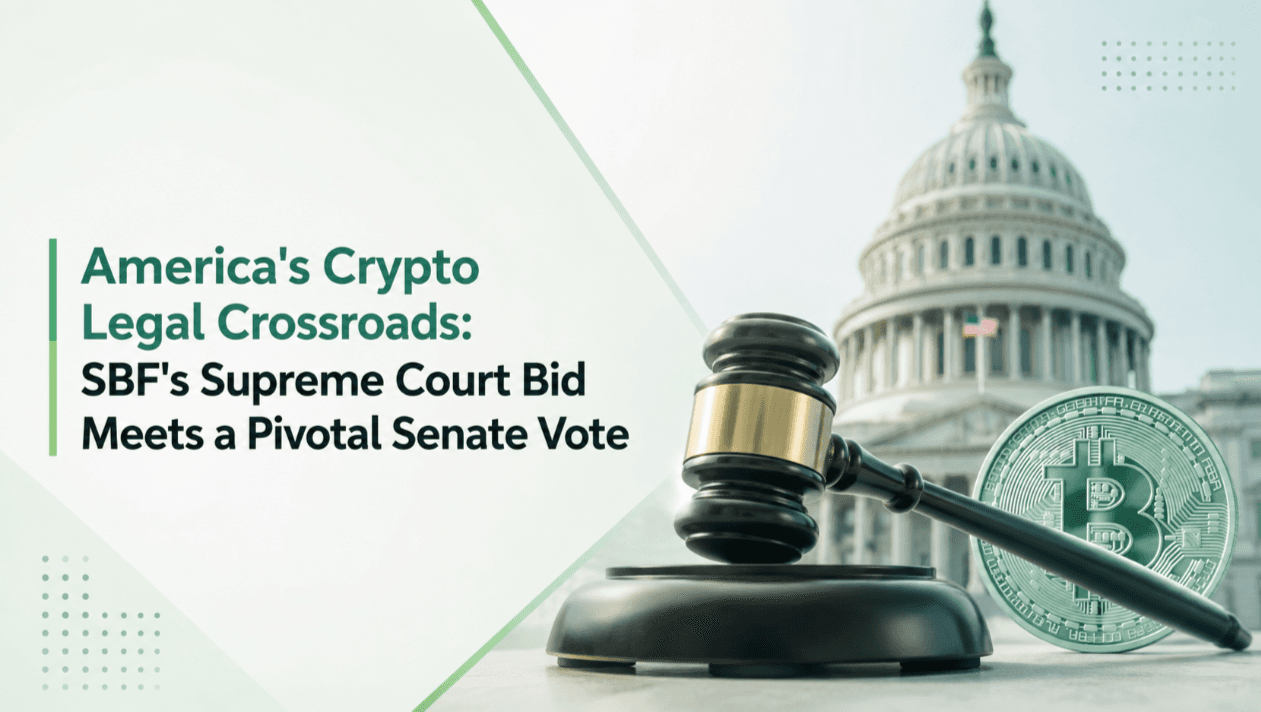 America's Crypto Legal Crossroads: SBF's Supreme Court Bid Meets a Pivotal Senate Vote