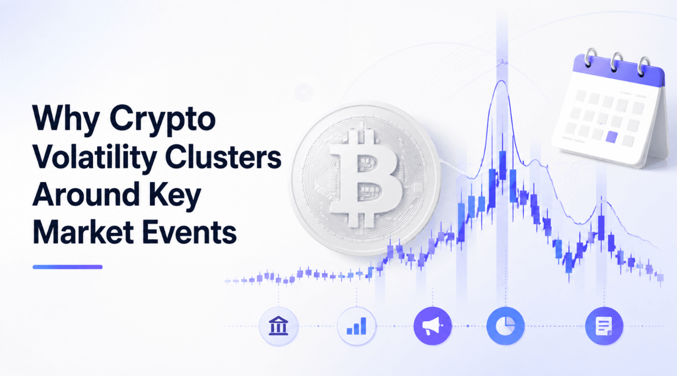 Why Crypto Volatility Clusters Around Key Market Events