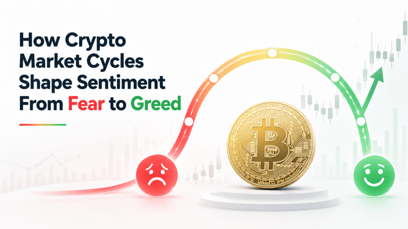 How Crypto Market Cycles Shape Sentiment From Fear to Greed