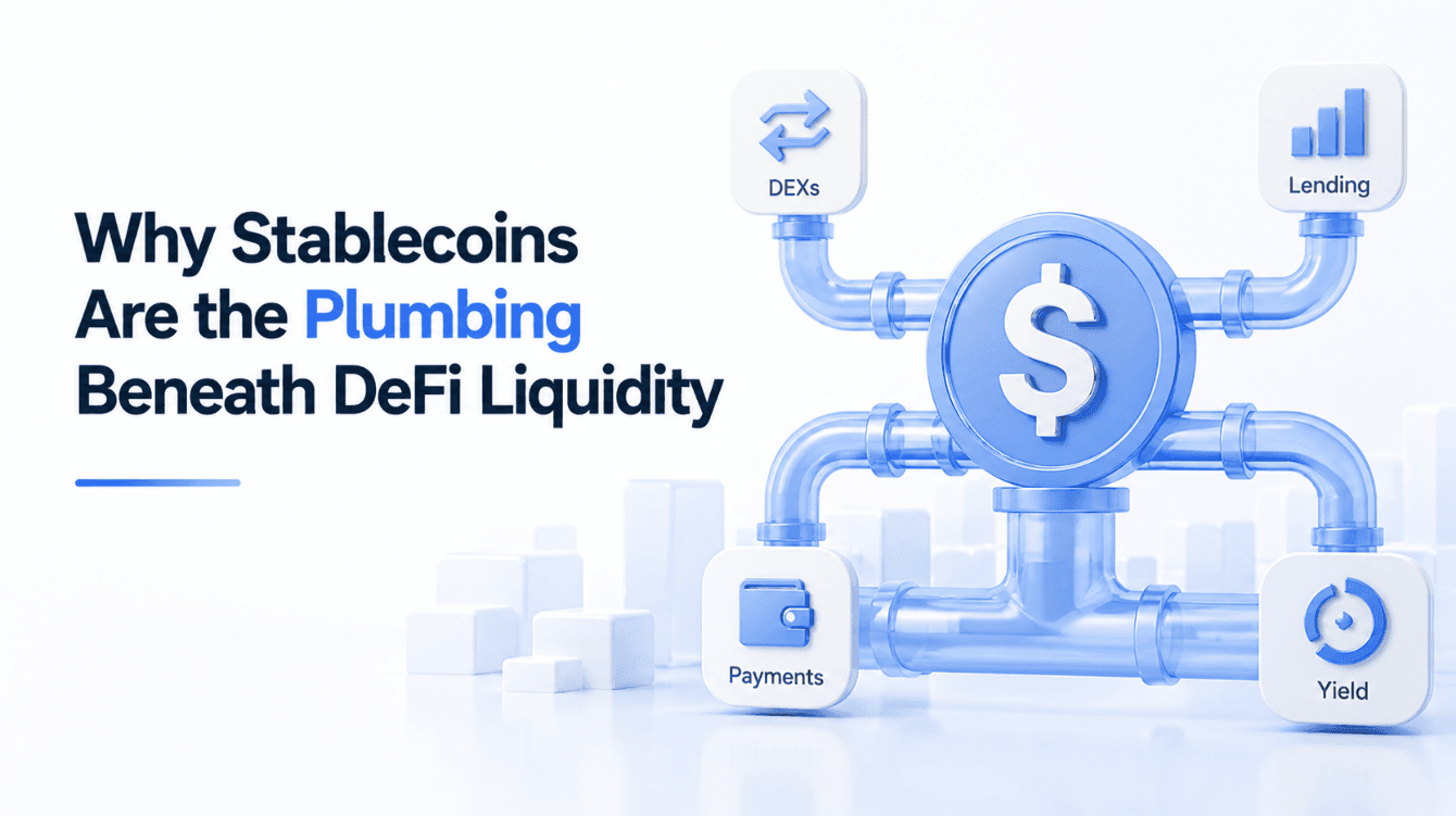 Why Stablecoins Are the Plumbing Beneath DeFi Liquidity
