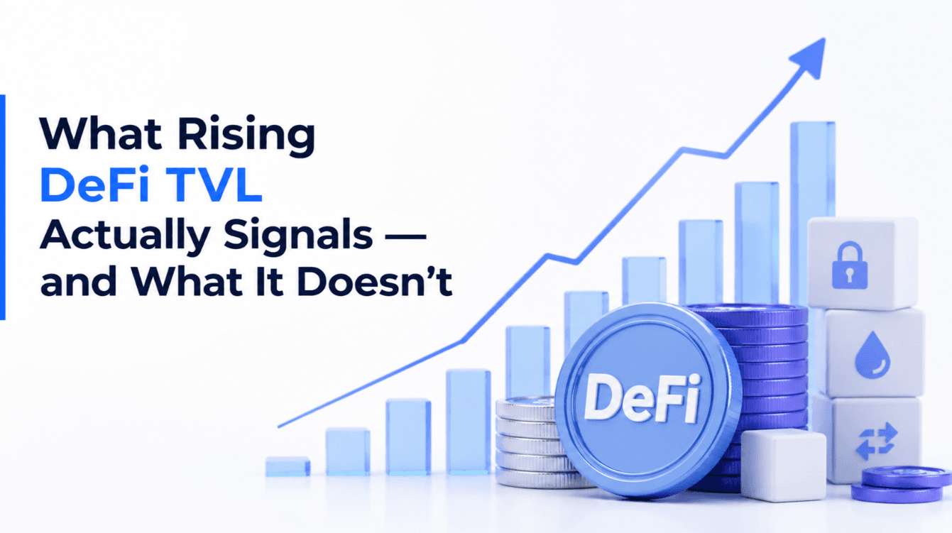 What Rising DeFi TVL Actually Signals — and What It Doesn’t