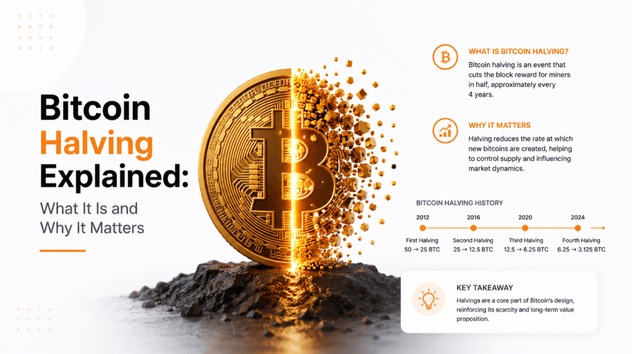Bitcoin Halving Explained: What It Is and Why It Matters