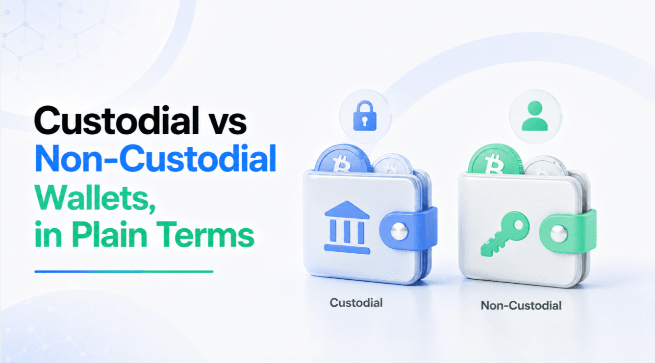 Custodial vs Non-Custodial Wallets, in Plain Terms