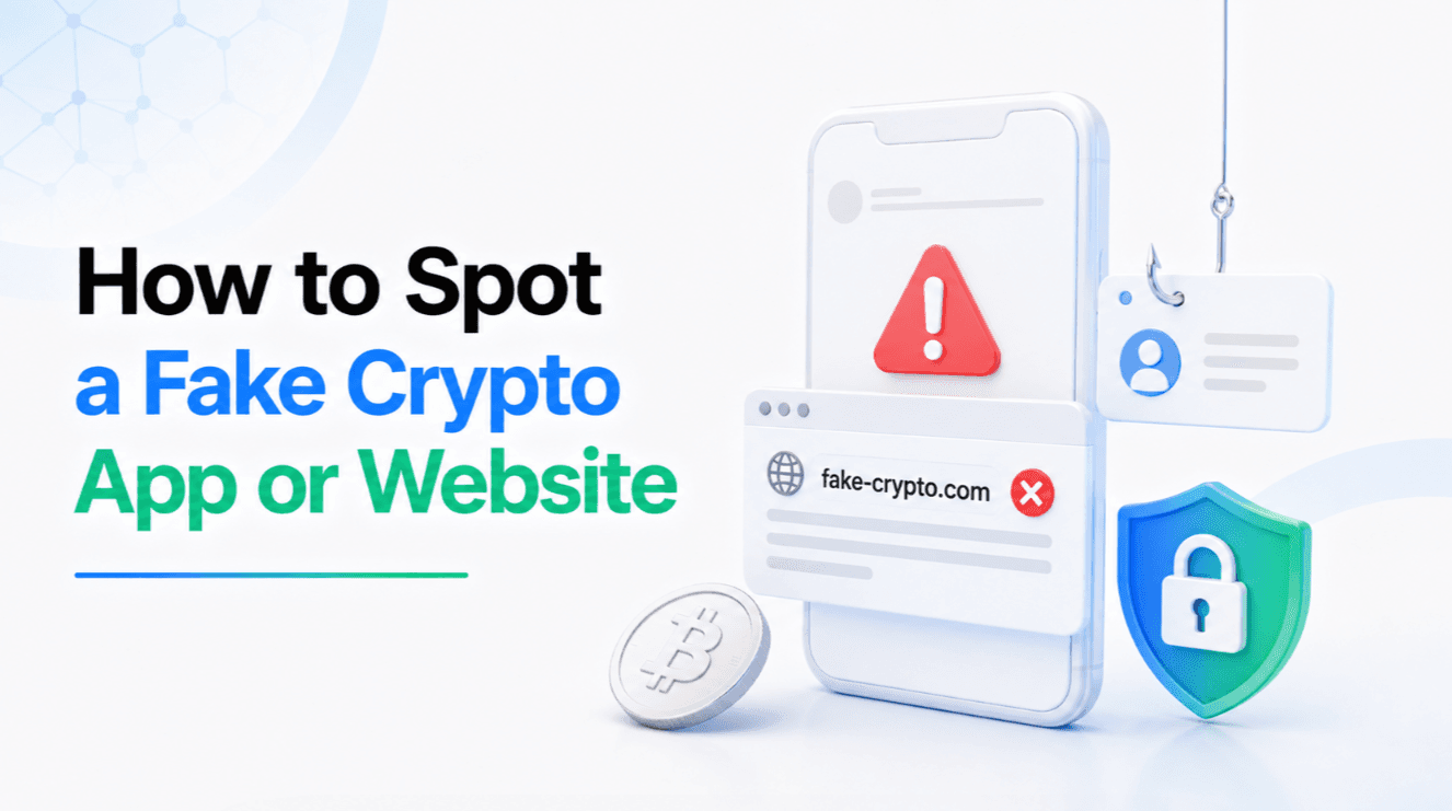 How to Spot a Fake Crypto App or Website