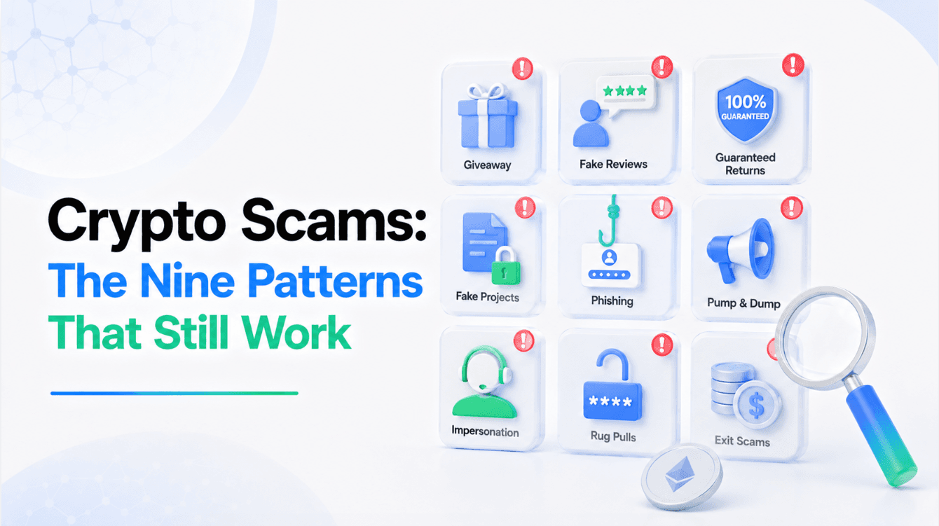 Crypto Scams: The Nine Patterns That Still Work