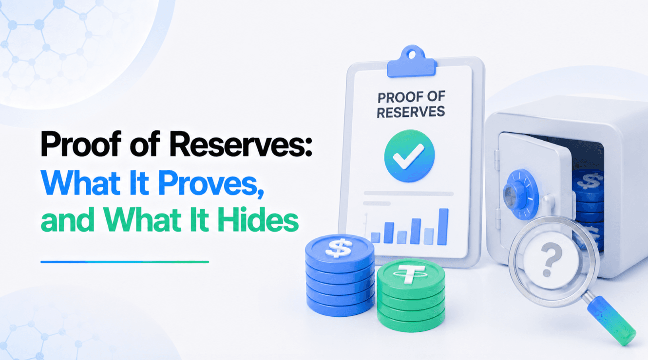 Proof of Reserves: What It Proves, and What It Hides