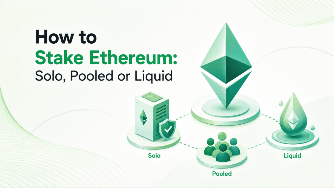 How to Stake Ethereum: Solo, Pooled or Liquid