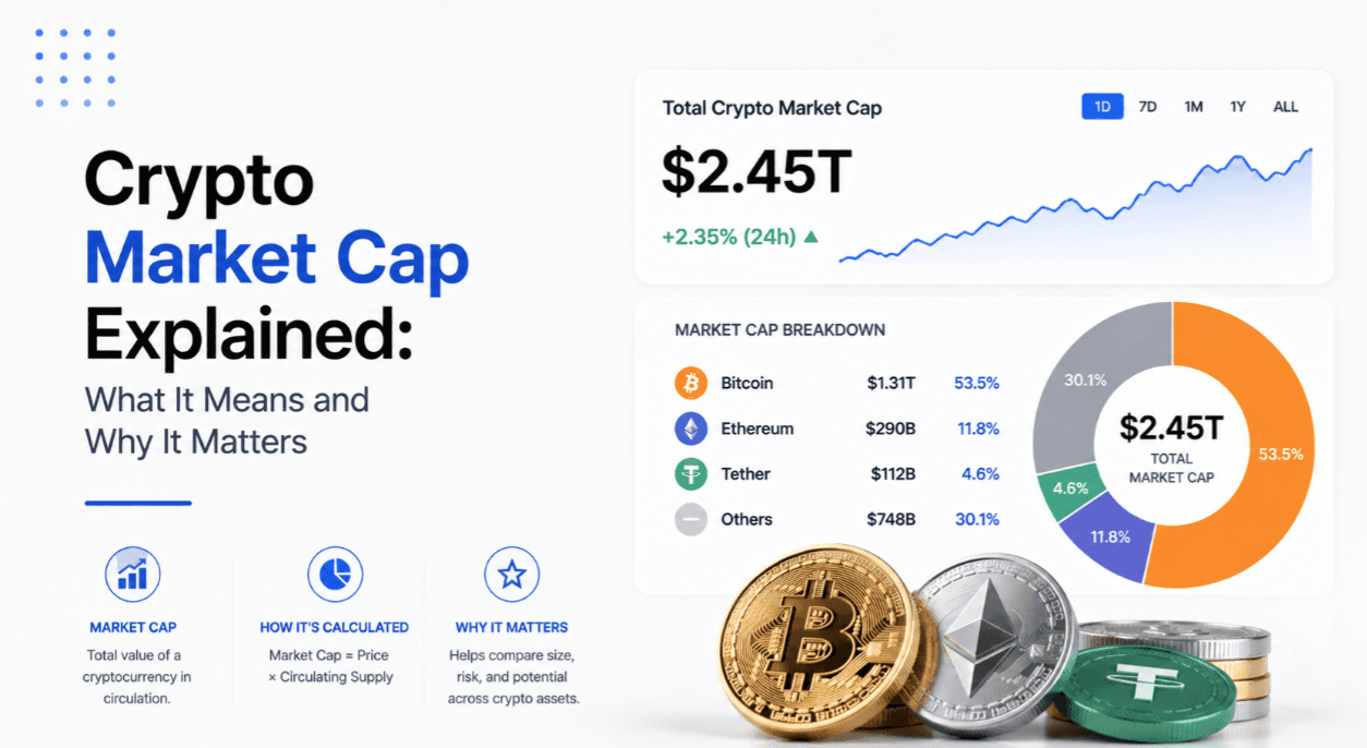 Crypto Market Cap Explained: What It Means and Why It Matters