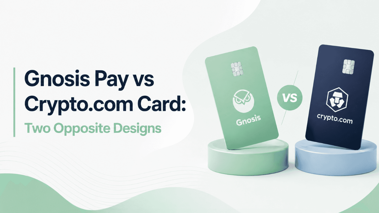 Gnosis Pay vs Crypto.com Card: Two Opposite Designs